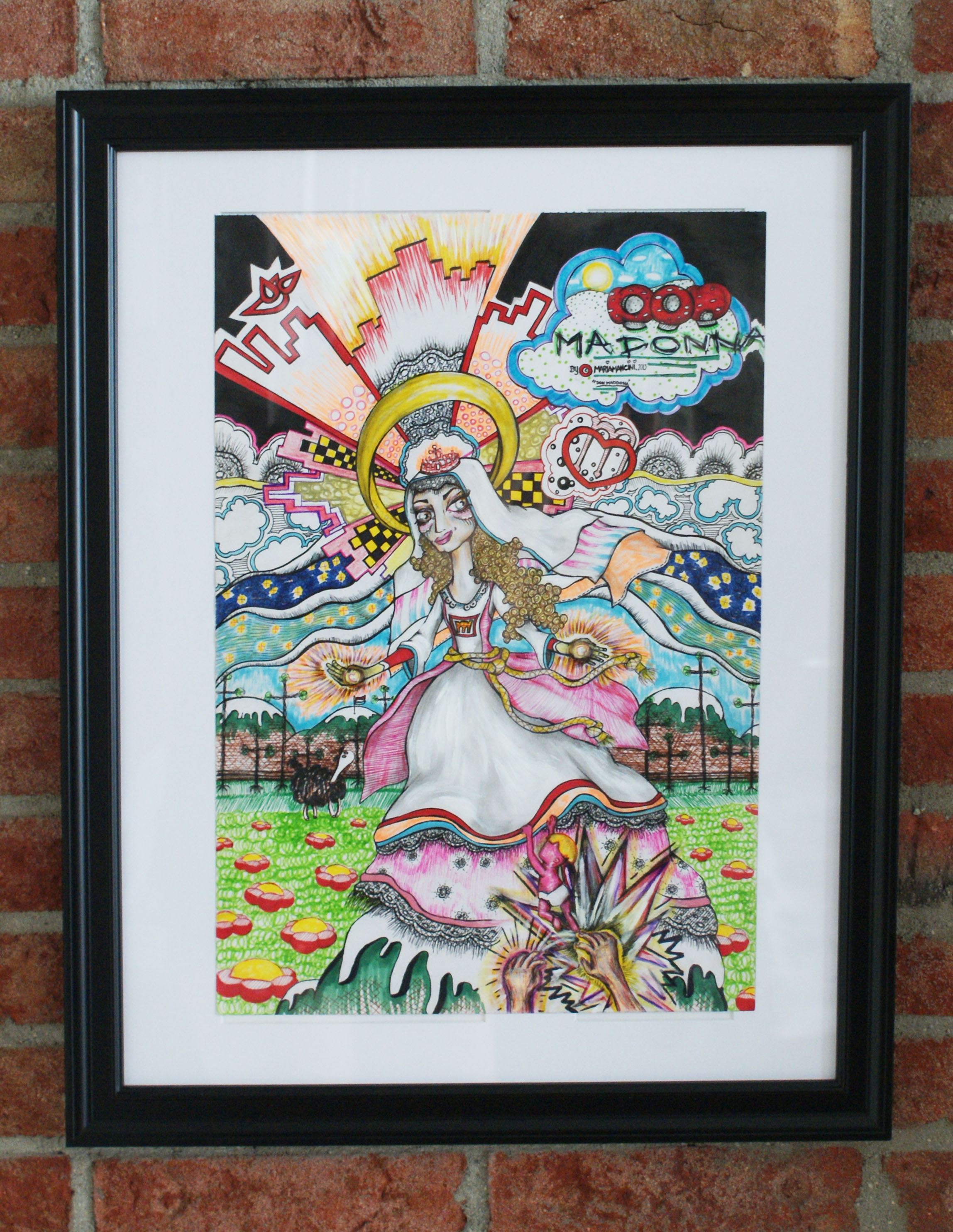 maria illustration madonna don