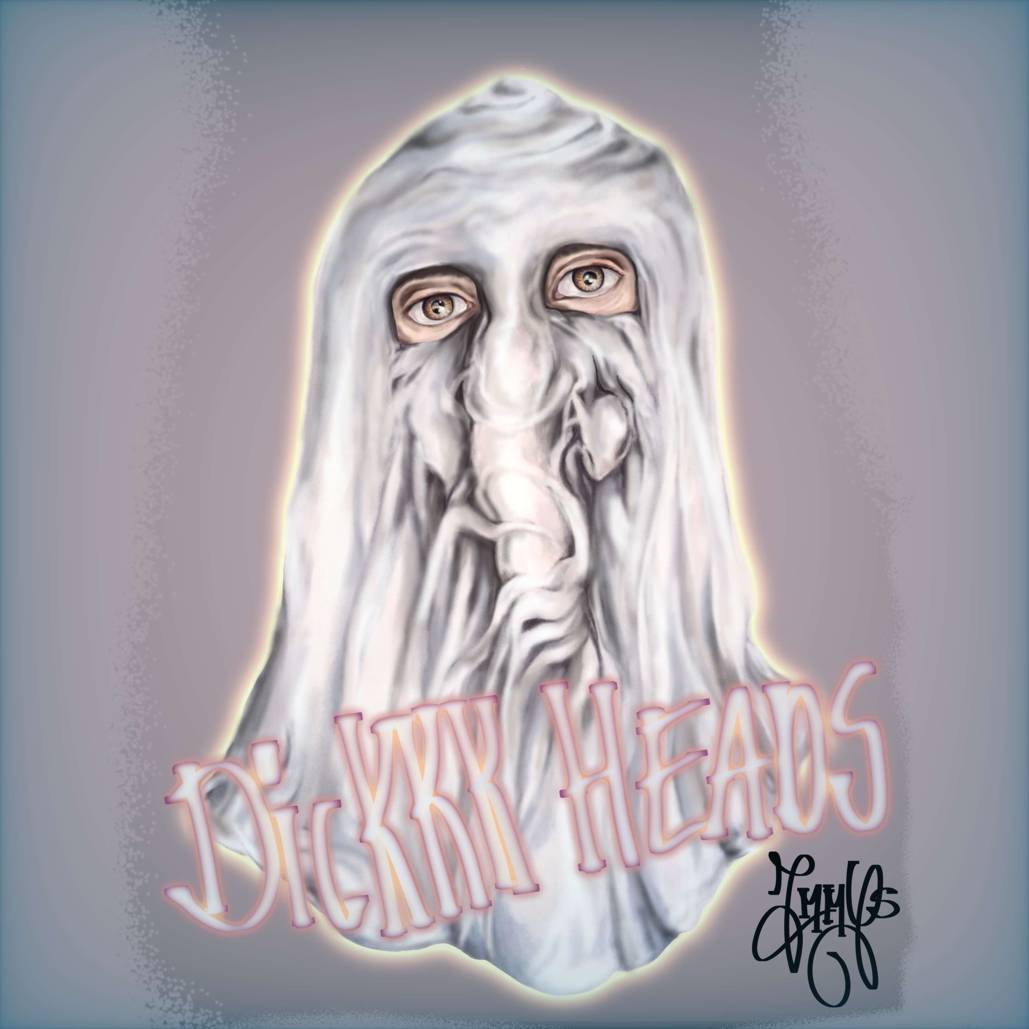 illustration dick heads kkk