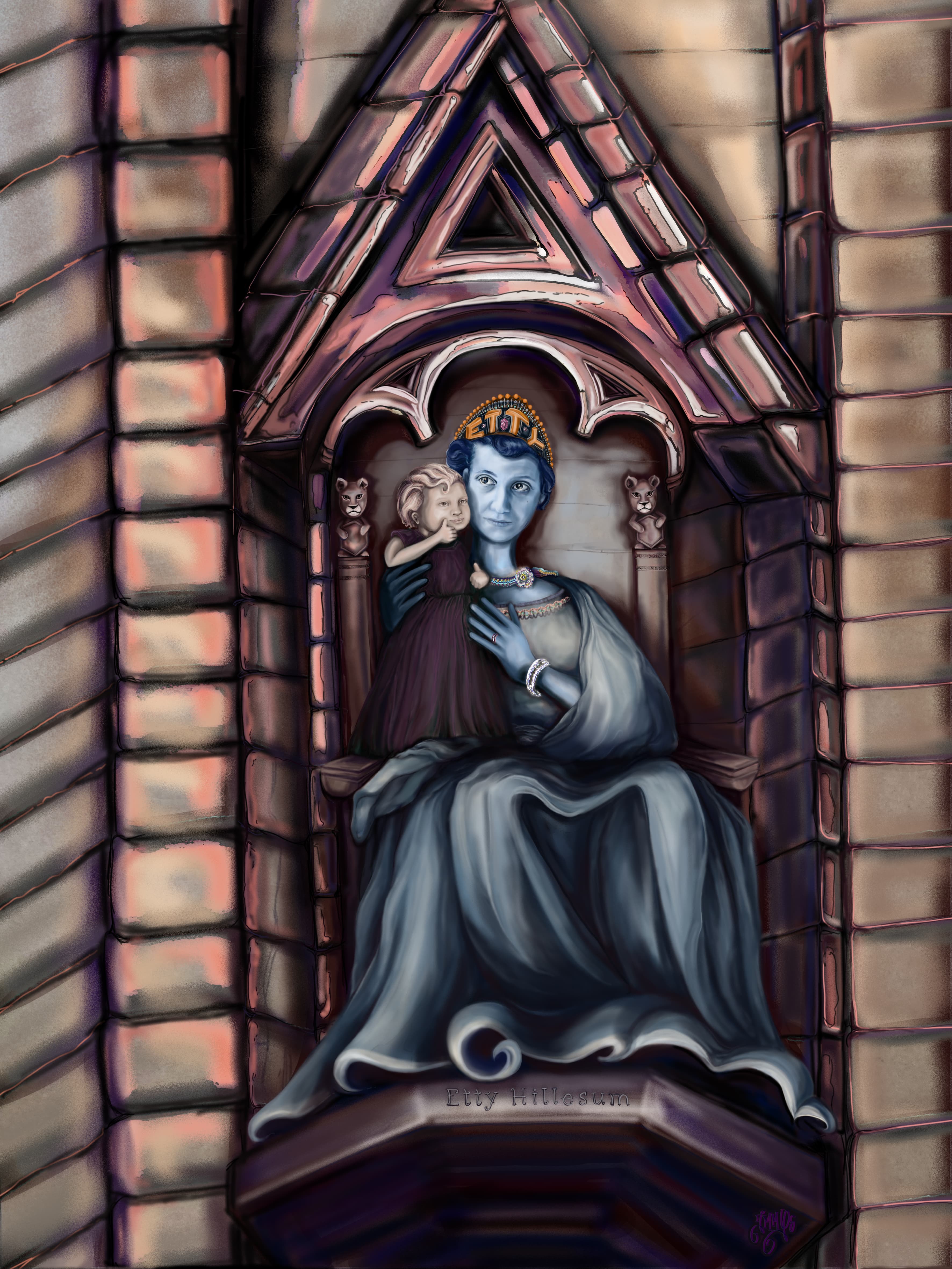 etty hillesum art Middelburg