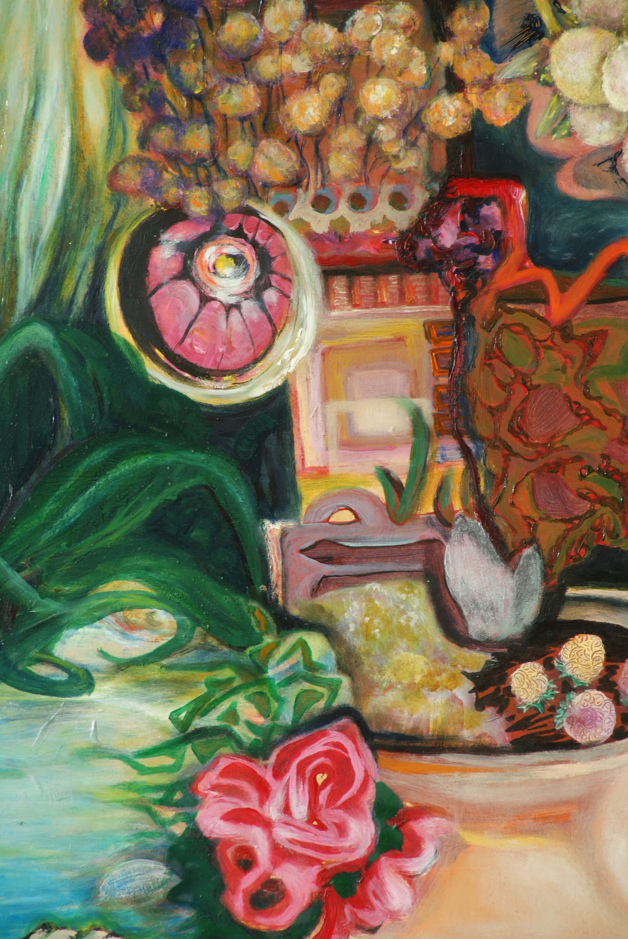 flesh and flora artwork oil paint art janice ys jmmys illusion